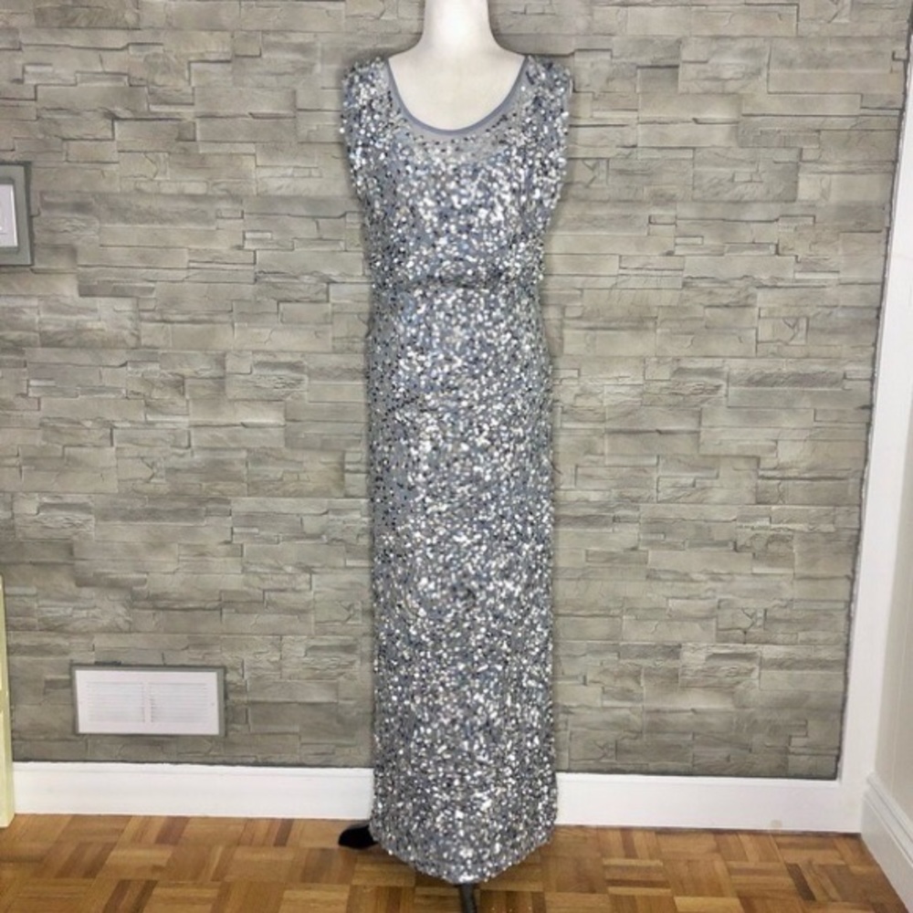 JS Collections long sequin gown - Picture 10 of 13